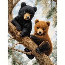 Схема вышивки «малыши-крепыши»