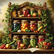 Схема вышивки «Урожайное лето»