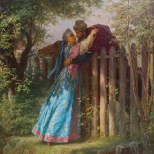 Схема вышивки «Свидание»