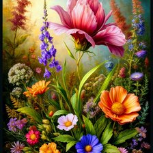 Схема вышивки «Природа»