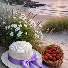 Схема вышивки «Закат»