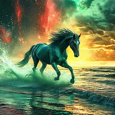 Схема вышивки «Посланник из другого мира»