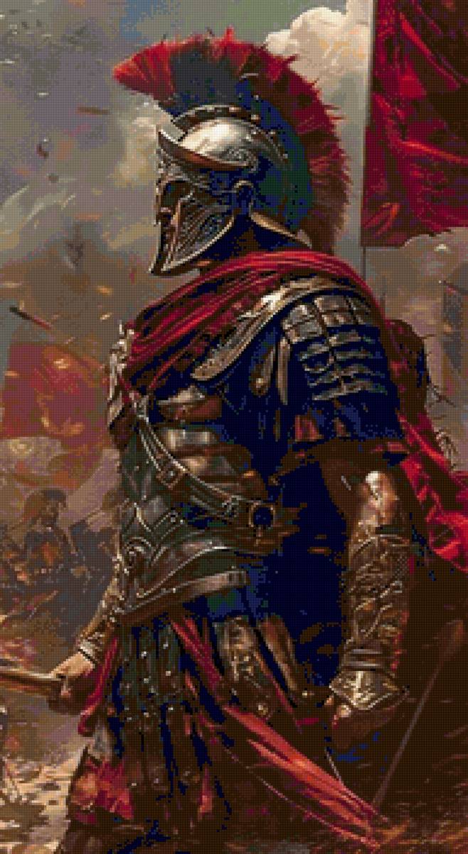 Guerrier sparte - soldat, guerrier - предпросмотр