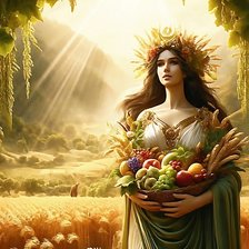 Схема вышивки «Деметра»