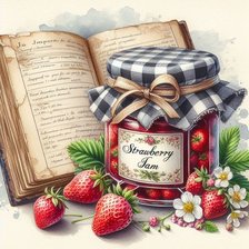 Схема вышивки «Старинные рецепты»