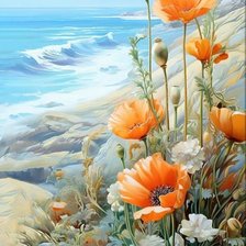 Схема вышивки «На берегу»