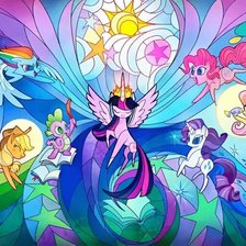 Схема вышивки «Гармония дружбы»