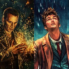 Схема вышивки «Доктор Кто»