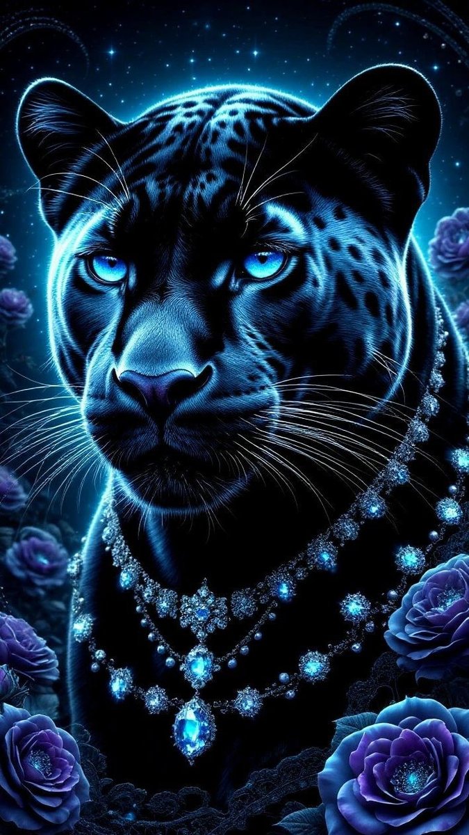 Ночной котик - пантера, животные - оригинал