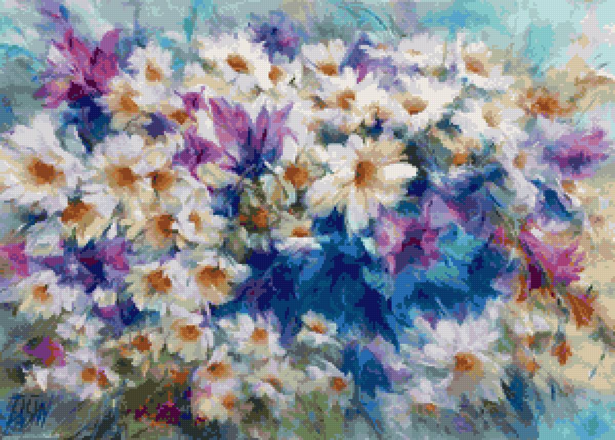 №2900707 - цветы букет ромашки лето натюрморт - предпросмотр