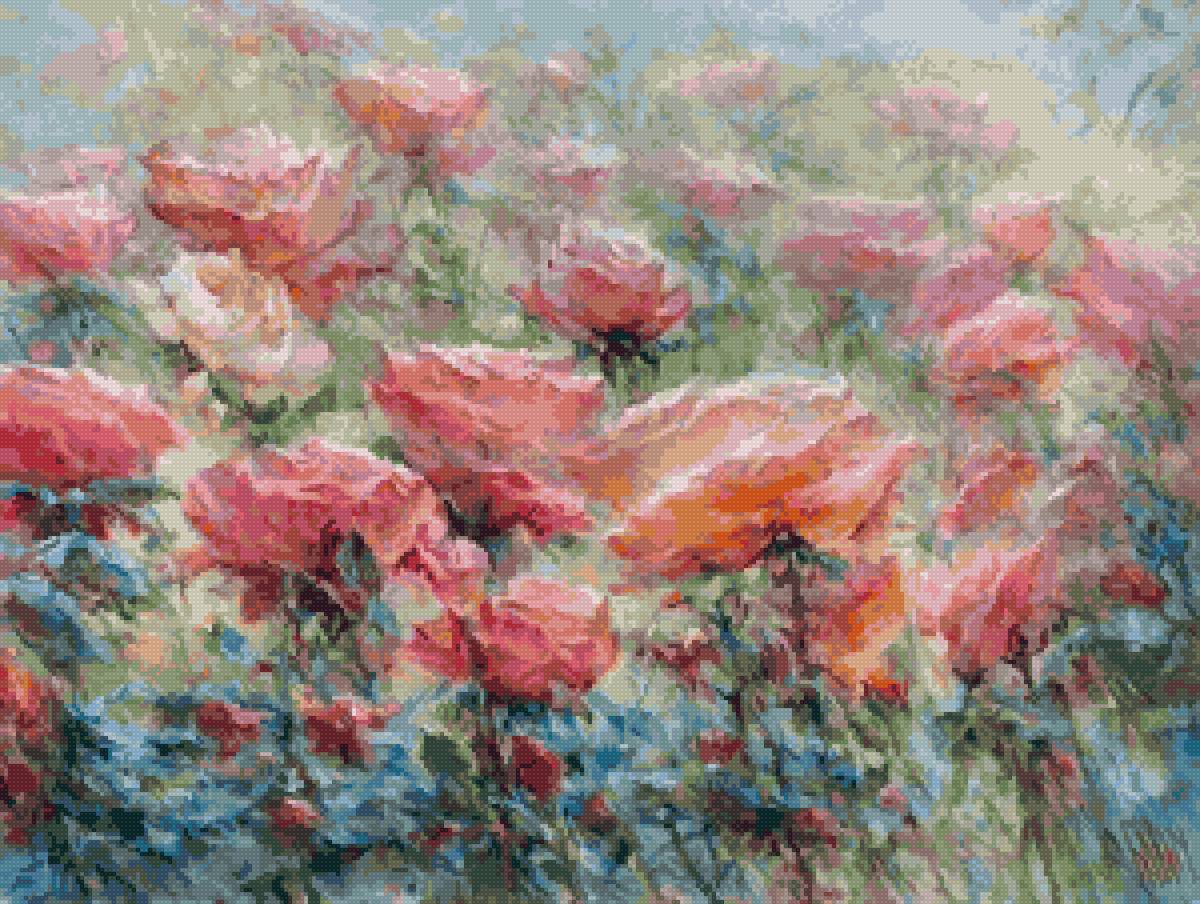 №2900723 - цветы букет розы лето натюрморт - предпросмотр