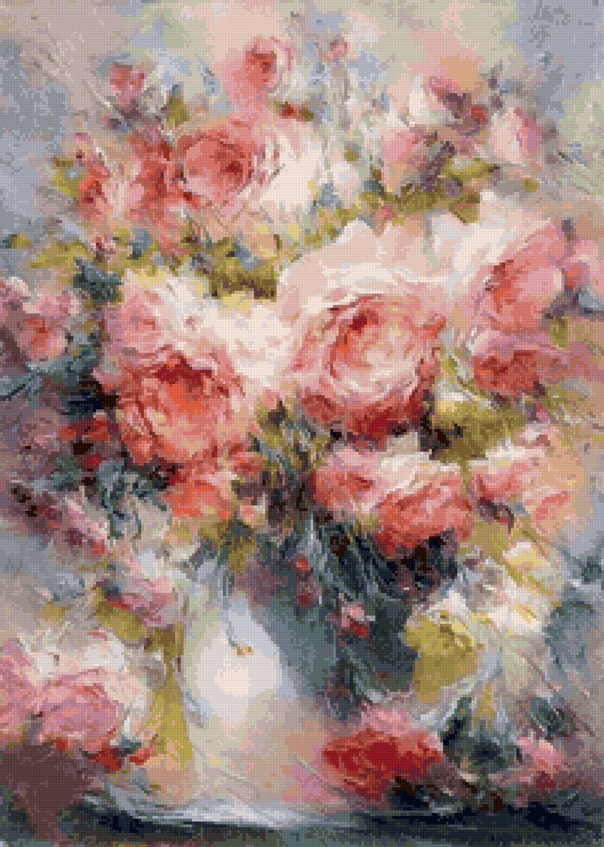 №2900951 - цветы букет розы лето натюрморт - предпросмотр