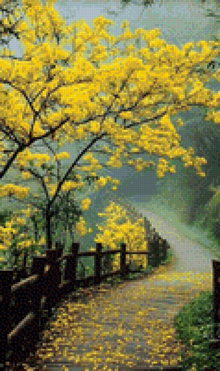 Осень - осень, мостик - предпросмотр