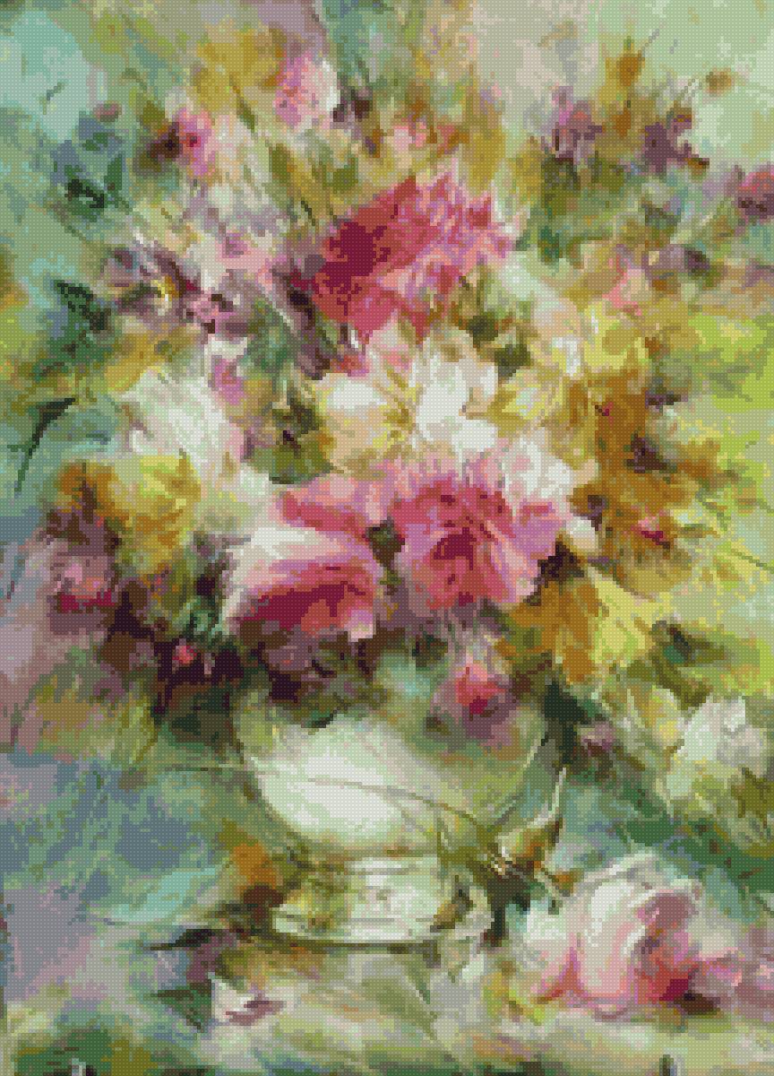 №2901133 - цветы букет розы лето натюрморт - предпросмотр