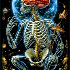 Схема вышивки «Человек»