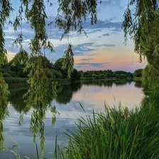 Схема вышивки «Закат»