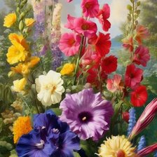 Схема вышивки «В саду»