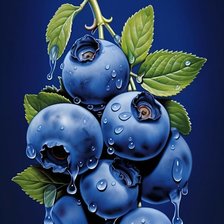 Схема вышивки «Черника»