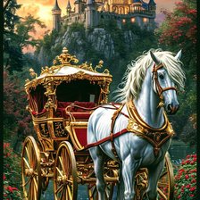 Схема вышивки «Дворец»