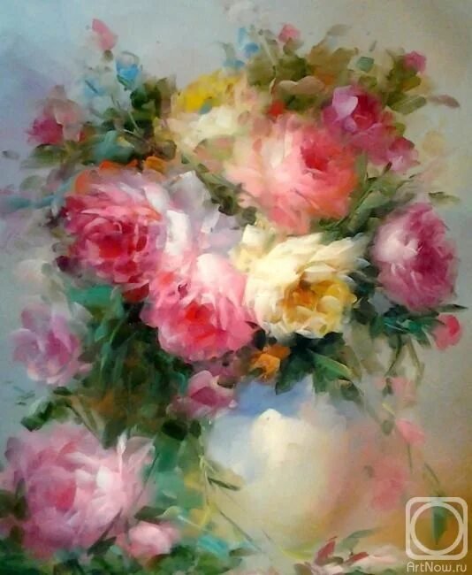 №2901444 - цветы букет розы лето натюрморт - оригинал