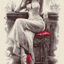 Схема вышивки «Ledi»