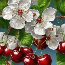 Схема вышивки «Вишенки»