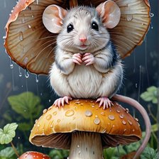 Схема вышивки «Мышка-норушка»