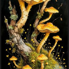 Схема вышивки «Природа»