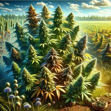 Схема вышивки «Растения»