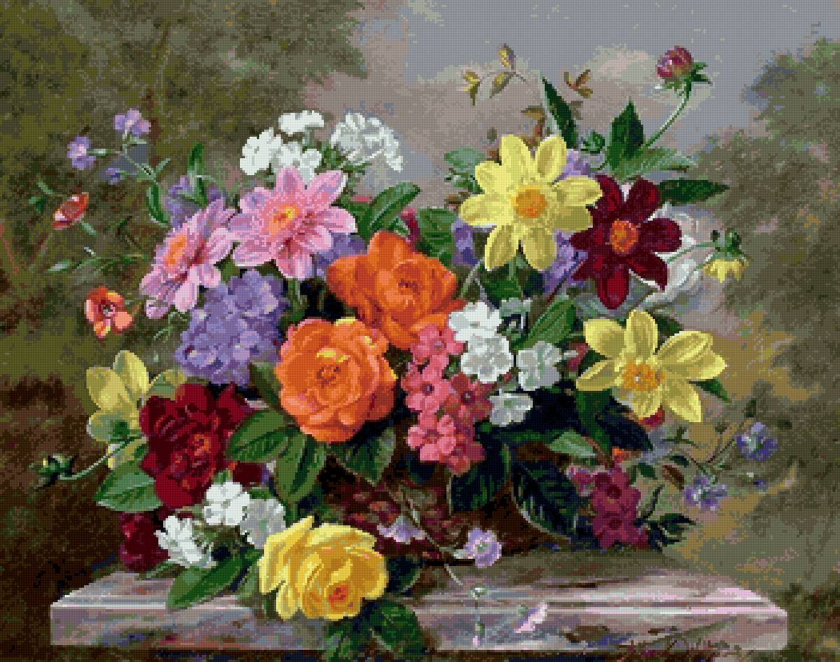 Альберт вильямс - цветы букет природа - предпросмотр