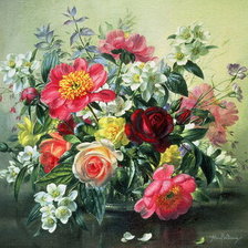 Схема вышивки «Альберт вильямс»