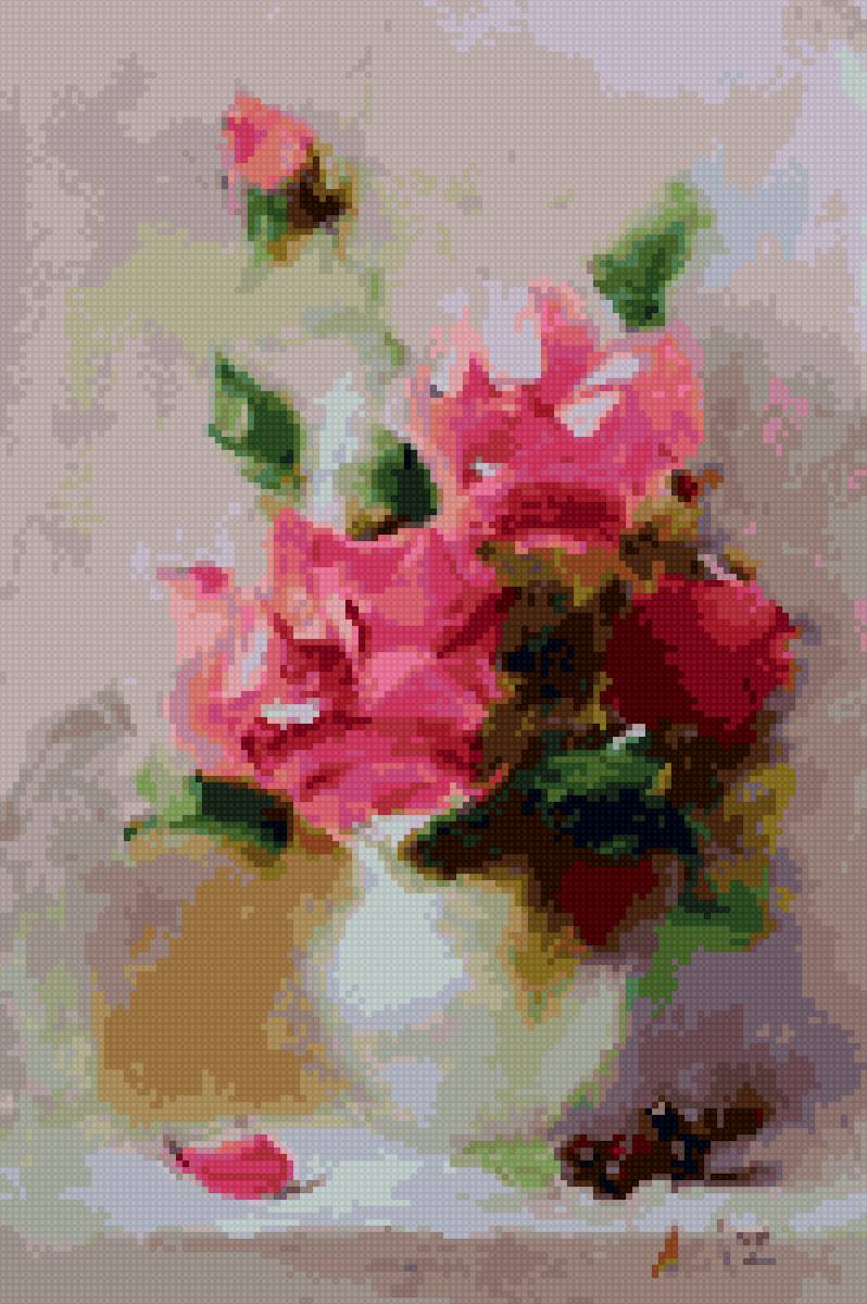 №2902705 - цветы букет ваза натюрморт - предпросмотр