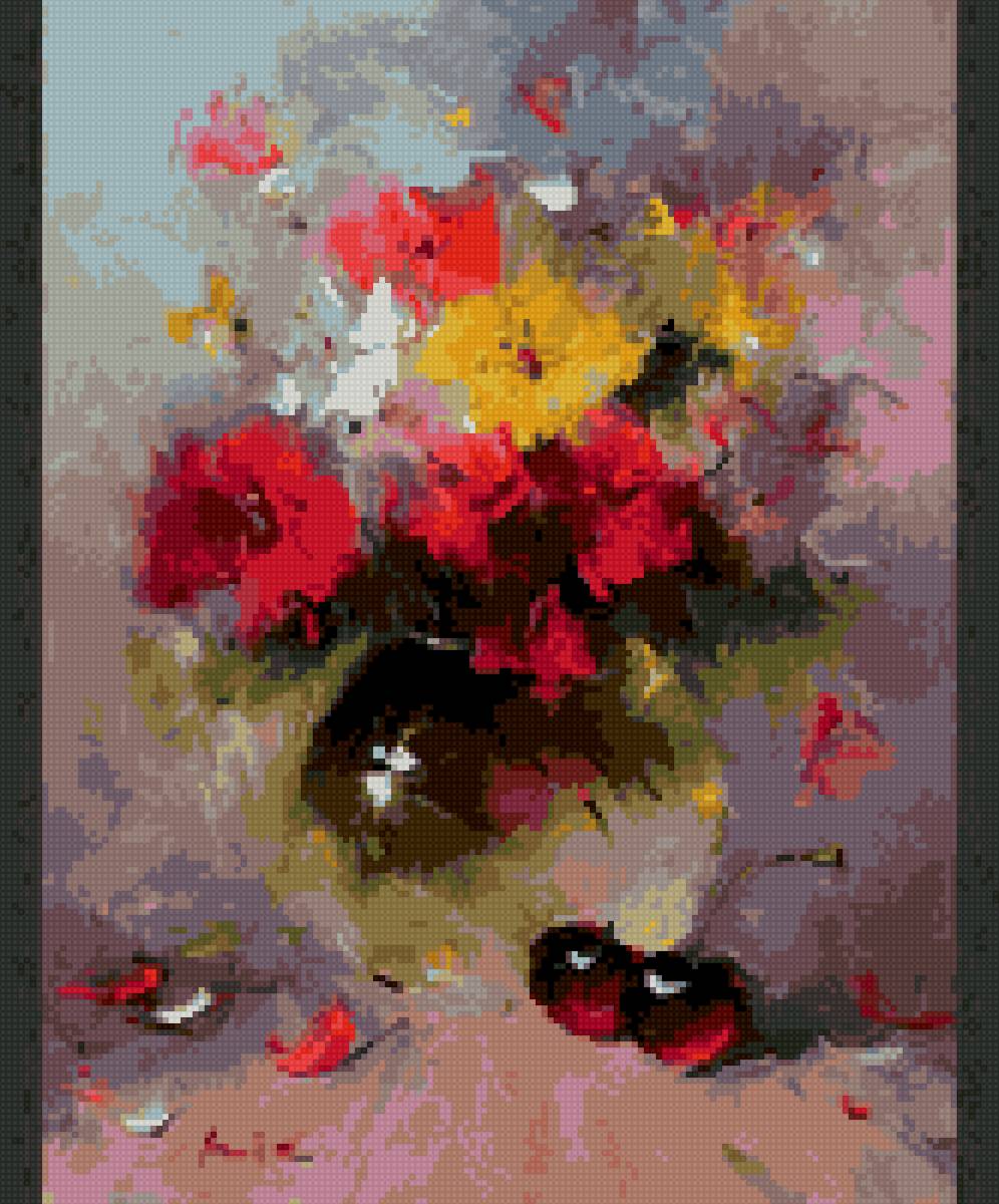 №2902710 - цветы букет ваза натюрморт - предпросмотр