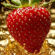 Схема вышивки «Клубника🍓»