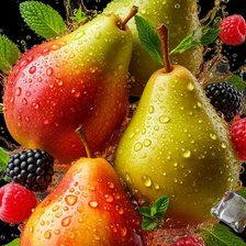 Схема вышивки «Груши🍐»