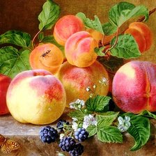 Схема вышивки «фруктовый натюрморт»