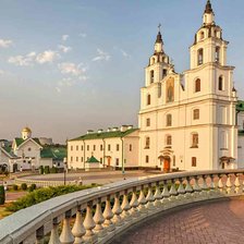 Схема вышивки «Минск, Свято духов собор»