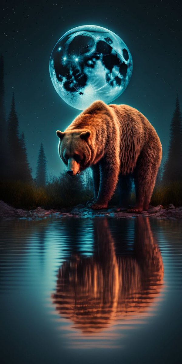 Бурый мишка - оригинал