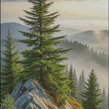 Схема вышивки «Природа»