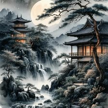 Схема вышивки «Сто цветов очарования»