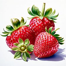 Схема вышивки «Клубничка»