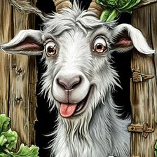 Схема вышивки «Вегетарианец»