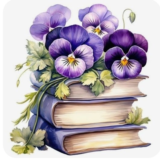 Анютины глазки - цветы, книги, виола, анютины глазки - оригинал