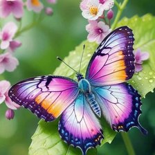 Схема вышивки «Бабочка»