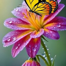 Схема вышивки «Бабочка»