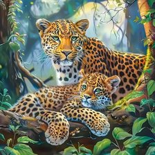 Схема вышивки «Мамин любимчик»