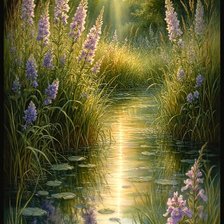 Схема вышивки «Болото»