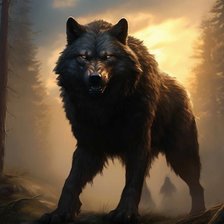 Схема вышивки «Страж леса»