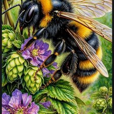 Схема вышивки «Цветы»