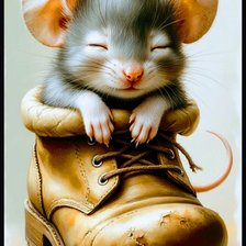 Схема вышивки «Ботинки»